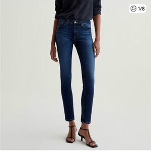 Adriano Goldschmeid Prima Crop Cigarette Leg Jeans. Size 30.